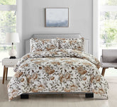 Bibb Home 4 Pc Duvet & Down Alternative Comforter Set